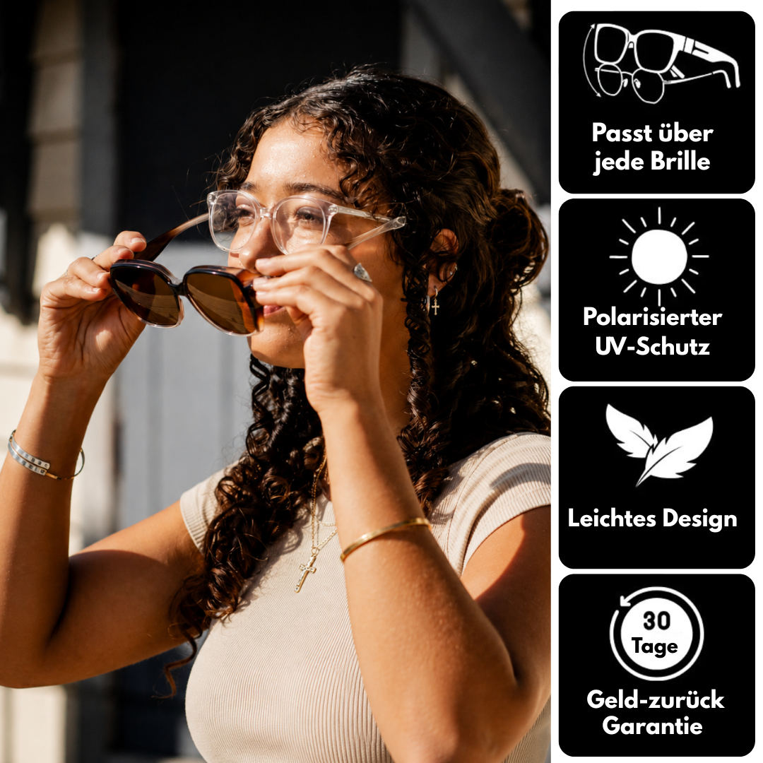 Polarisierte Überbrillen Damen